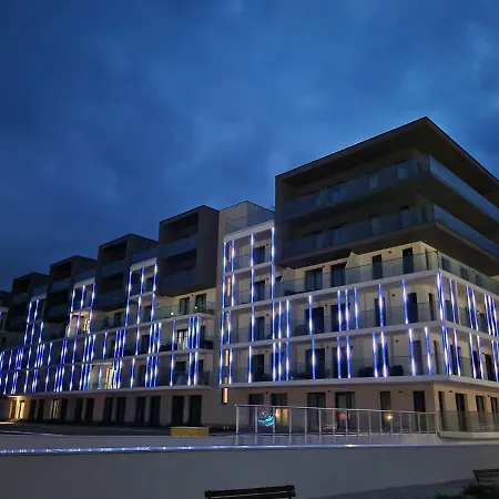 公寓 Lazurowe Wybrzeze Z Widokiem Na Morze - Perlowa Przystan -