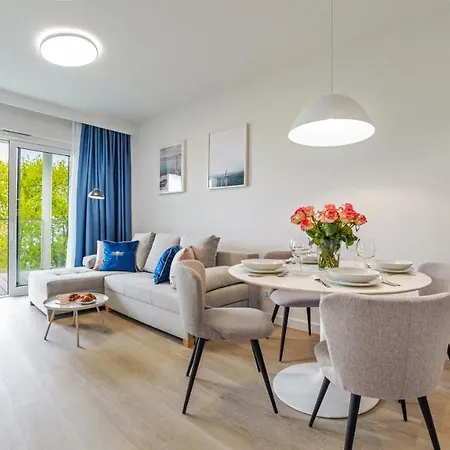 Lazurowe Wybrzeze Z Widokiem Na Morze - Perlowa Przystan - Apartman Sianozety