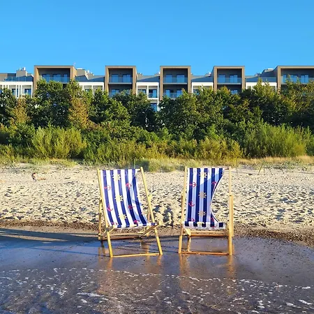 公寓 Lazurowe Wybrzeze Z Widokiem Na Morze - Perlowa Przystan - *