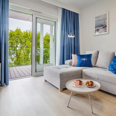 Apartment Lazurowe Wybrzeze Z Widokiem Na Morze - Perlowa Przystan -