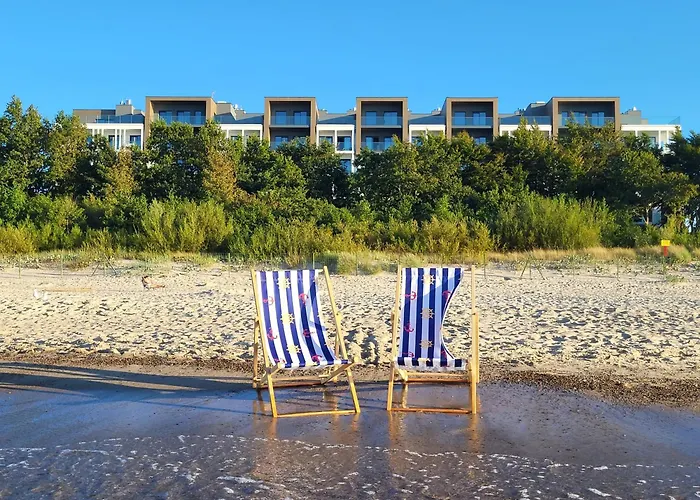 Appartement Lazurowe Wybrzeze Z Widokiem Na Morze - Perlowa Przystan - *