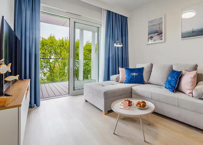 Appartement Lazurowe Wybrzeze Z Widokiem Na Morze - Perlowa Przystan -