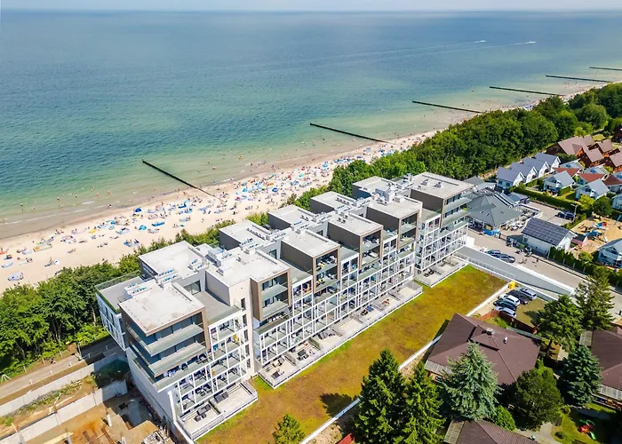 Appartement Lazurowe Wybrzeze Z Widokiem Na Morze - Perlowa Przystan -